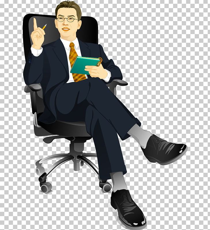 Euclidean Businessperson Illustration PNG, Clipart, Business, Chair, Clothing, Furniture, Infographic Free PNG Download