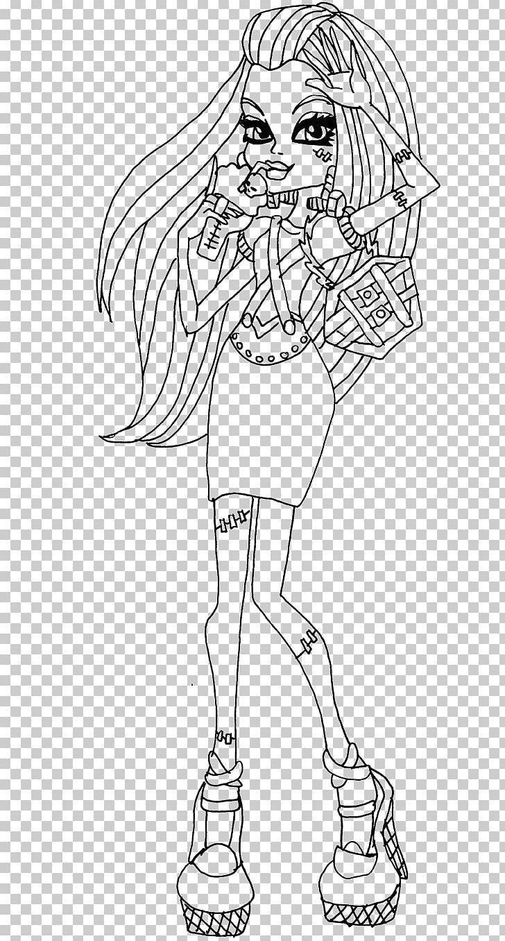 Frankie Stein Coloring Book Monster High Christmas Coloring Pages PNG, Clipart, Adult, Arm, Black, Blue, Child Free PNG Download