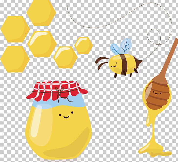 Bee Honeycomb Euclidean PNG, Clipart, Beak, Beehive, Creative Ads, Creative Artwork, Creative Background Free PNG Download