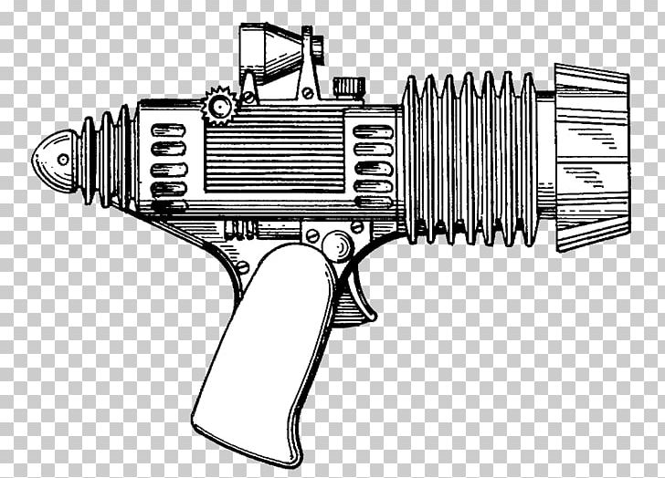 Call Of Duty: Black Ops Raygun Firearm Science Fiction PNG, Clipart, Ammunition, Angle, Black And White, Blaster, Call Of Duty Black Ops Free PNG Download