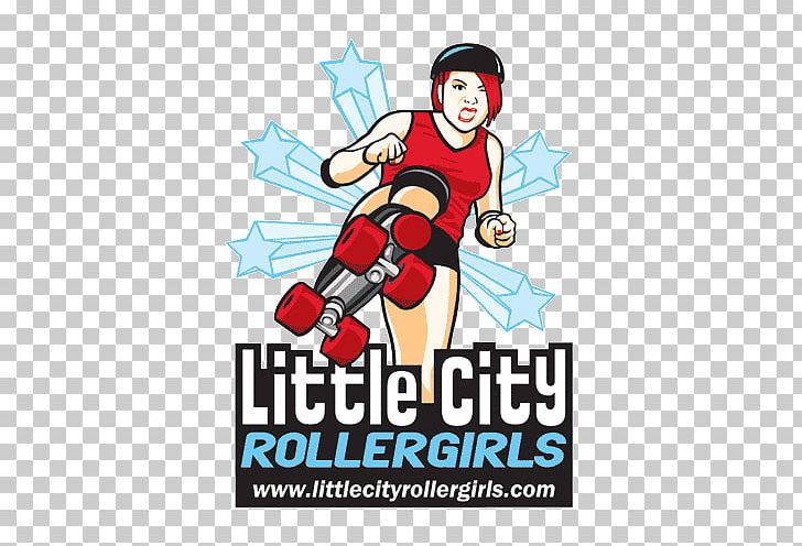 Little City Roller Girls Illustration Logo Poster Women's Flat Track Derby Association PNG, Clipart,  Free PNG Download