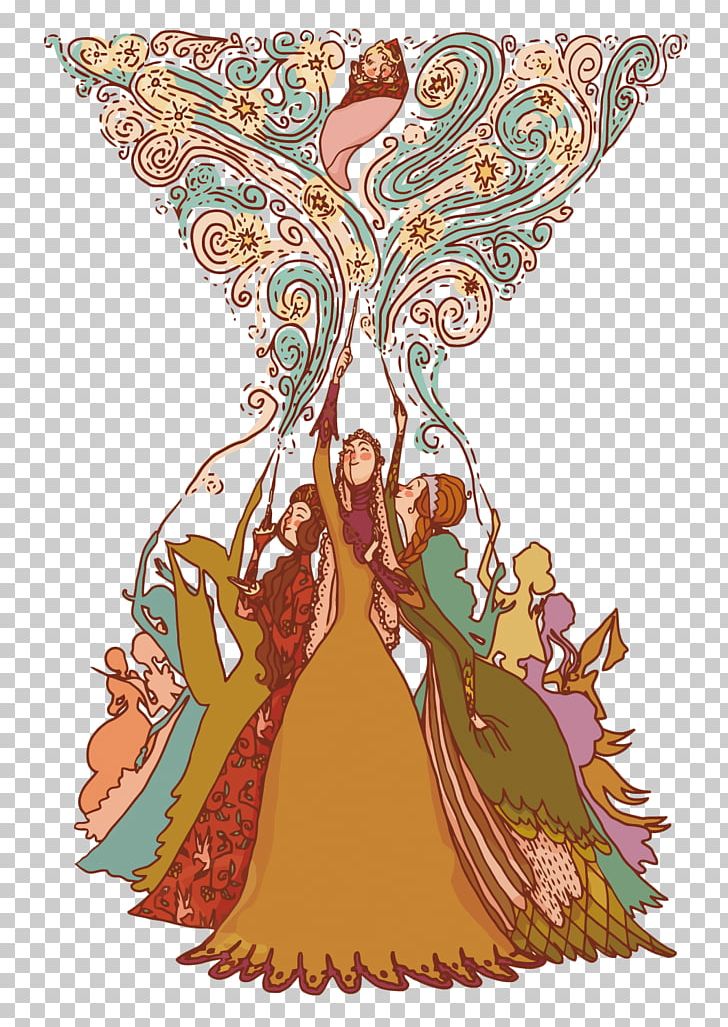 Briar Rose Sleeping Beauty Fairy Tale Illustration PNG, Clipart, Art, Beautiful, Beautiful Girl, Beauty, Beauty Salon Free PNG Download