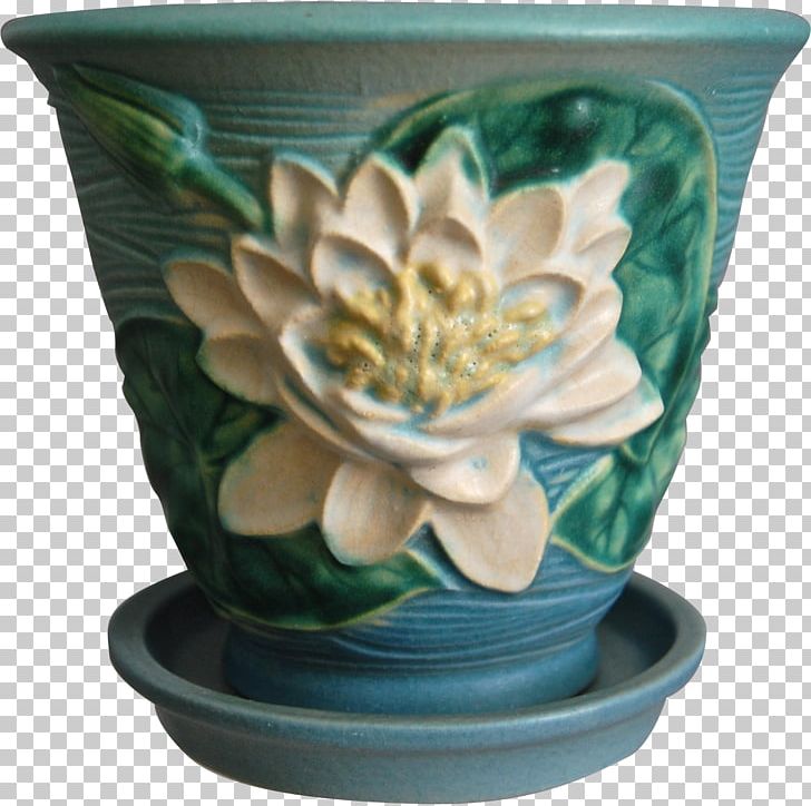 Water Lily Vase Roseville Pottery Lilium PNG, Clipart, American Art Pottery, Artifact, Ceramic, Flower, Flower Pot Free PNG Download