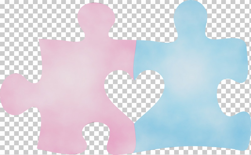 Pink Jigsaw Puzzle PNG, Clipart, Jigsaw Puzzle, Paint, Pink, Watercolor, Wet Ink Free PNG Download