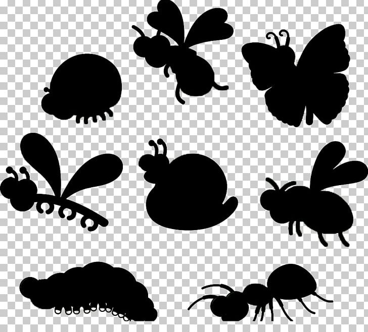 Insect Trivia Silhouette PNG, Clipart, Animals, Background Black, Black, Black And White, Black Background Free PNG Download