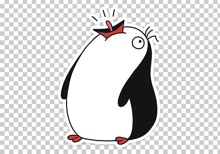 Penguin Sticker Ping Telegram PNG, Clipart, Animals, Area, Artwork, Beak, Bird Free PNG Download