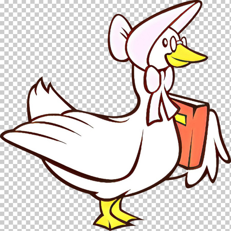 Bird White Beak Cartoon Line Art PNG, Clipart, Beak, Bird, Cartoon, Chicken, Duck Free PNG Download