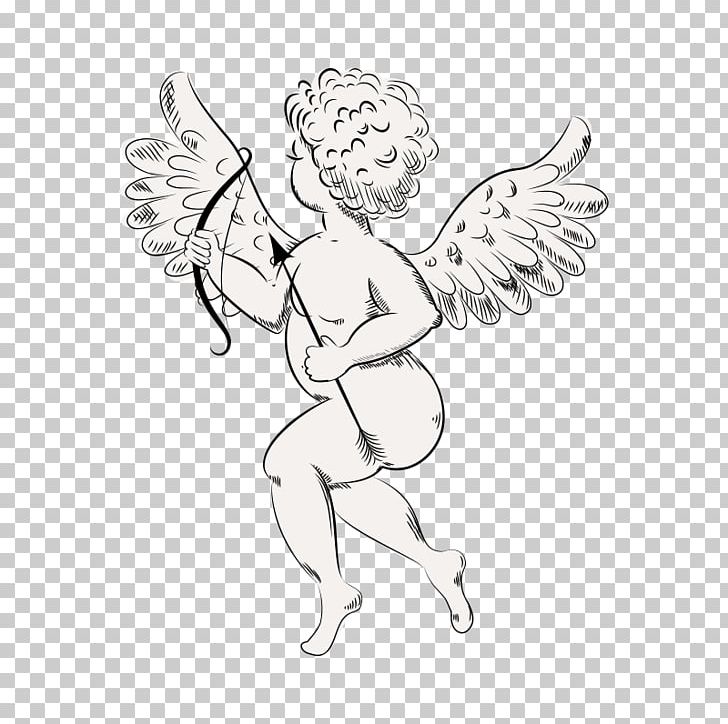 Cupid Qixi Festival Love PNG, Clipart, Angel, Dia Dos Namorados, Fictional Character, God, Line A Free PNG Download