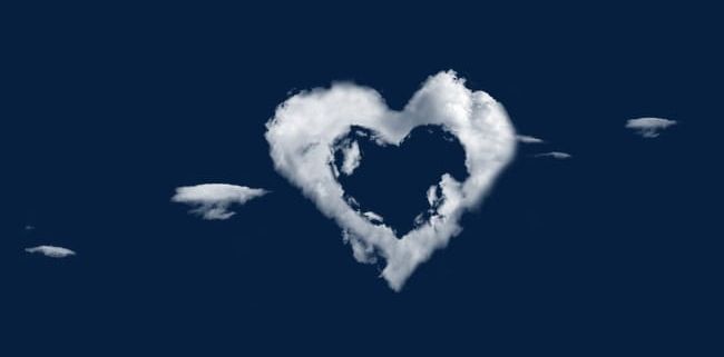 Heart-shaped Clouds PNG, Clipart, Cartoon, Clouds, Clouds Clipart, Dream, Heart Shaped Clipart Free PNG Download