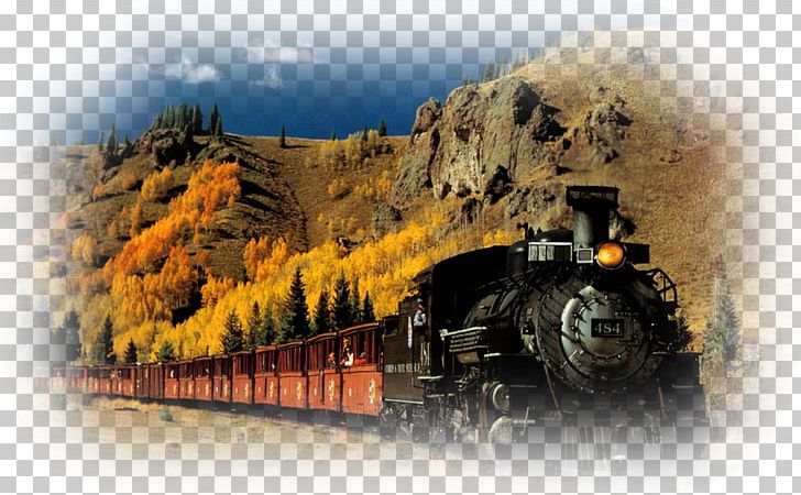 Train Rail Transport Steam Locomotive PNG, Clipart, Computer, Desktop Metaphor, Desktop Wallpaper, Landscape, Locomotive Free PNG Download