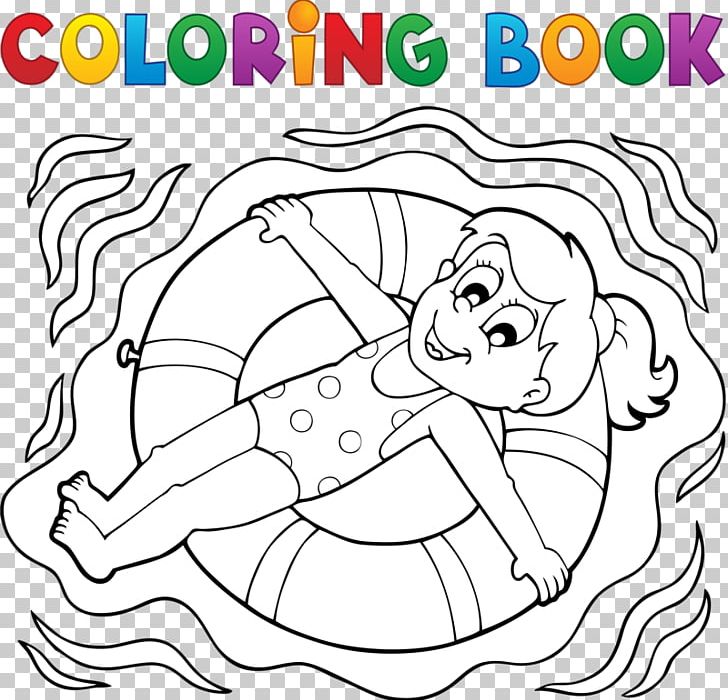 Cartoon Coloring Book Illustration PNG, Clipart, Black, Carnivoran, Child, Encapsulated Postscript, Fictional Character Free PNG Download