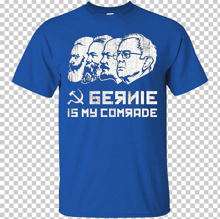 T-shirt Hoodie Clothing Gildan Activewear Sleeve PNG, Clipart, Active Shirt, Bag, Bernie, Bernie Sanders, Blue Free PNG Download
