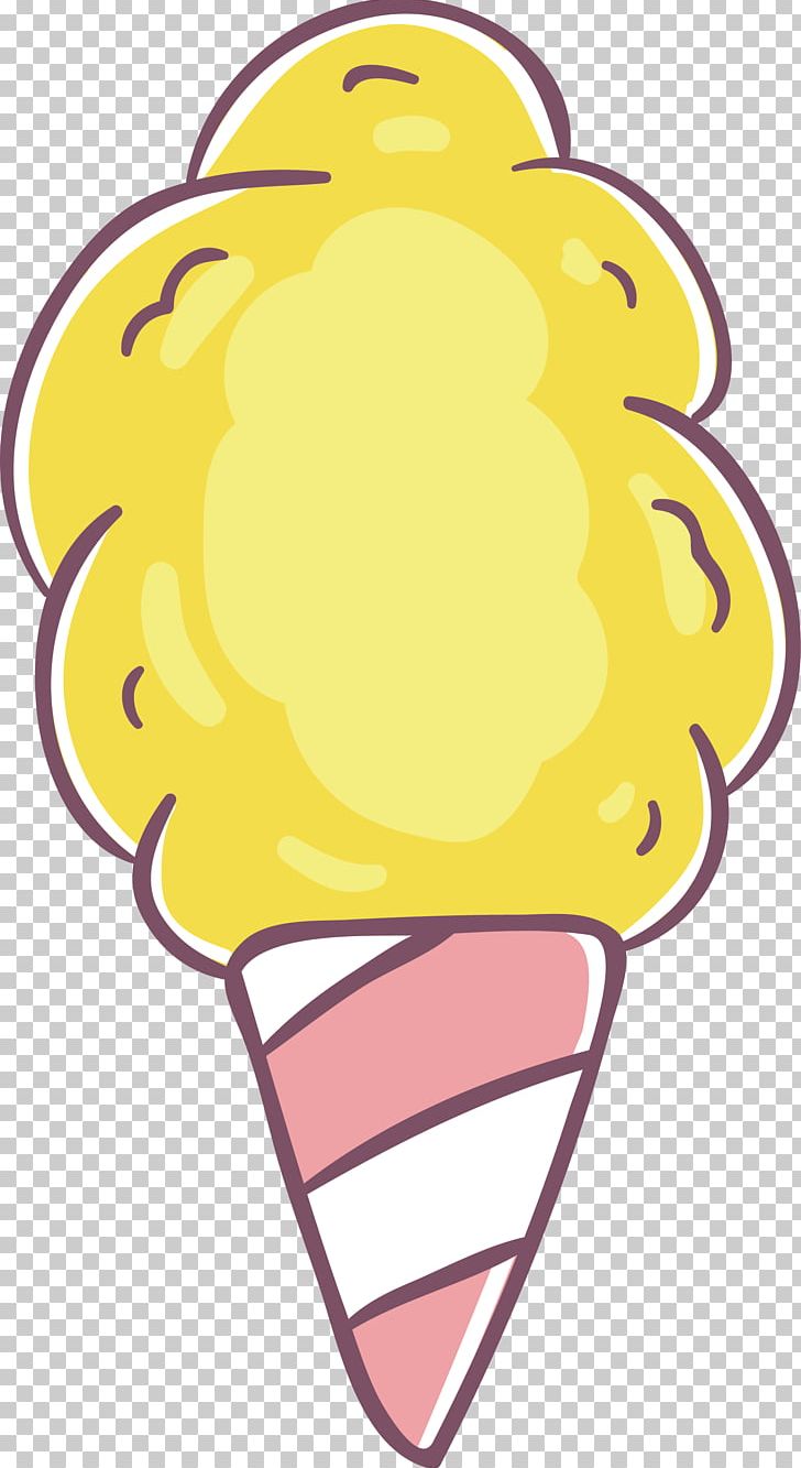 Yellow Cloud Ice Cream PNG, Clipart, Area, Art, Candy, Cartoon, Clip Art Free PNG Download