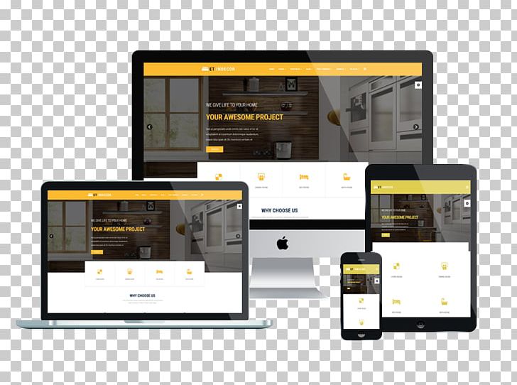 Responsive Web Design Web Development Web Template System PNG, Clipart, Bootstrap, Brand, Electronics, Internet, Joomla Free PNG Download