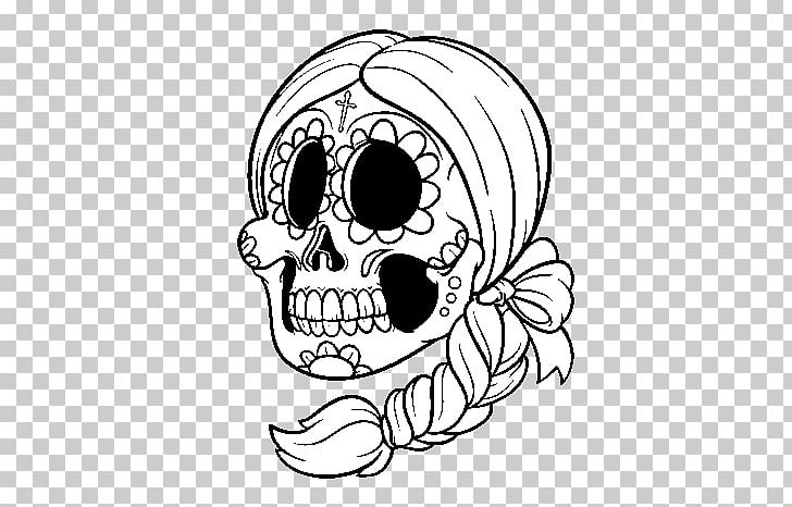 La Calavera Catrina Coloring Book Day Of The Dead Drawing PNG, Clipart,  Black And White, Bone,