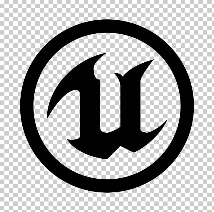 Unreal Tournament Unreal Engine 4 Game Engine PNG, Clipart, Area, Black And White, Brand, Circle, Epic Games Free PNG Download