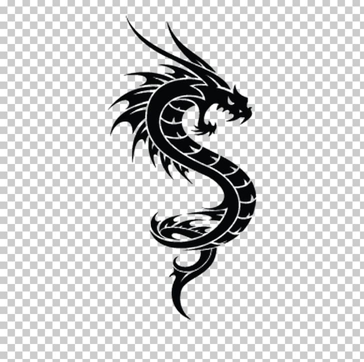 Graphics Chinese Dragon Illustration PNG, Clipart, Art, Black And White, Chinese Dragon, Decal, Dragon Free PNG Download