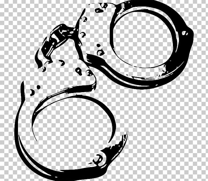 Open Handcuffs Graphics Portable Network Graphics PNG, Clipart, Artwork, Auto Part, Black And White, Body Jewelry, Circle Free PNG Download