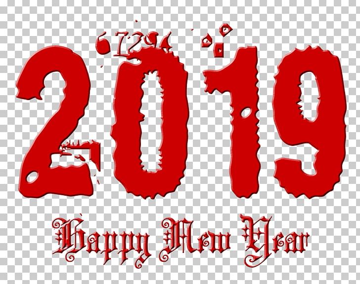 2019 Happy New Year PNG, Clipart, Area, Brand, Logo, Love, Number Free PNG Download