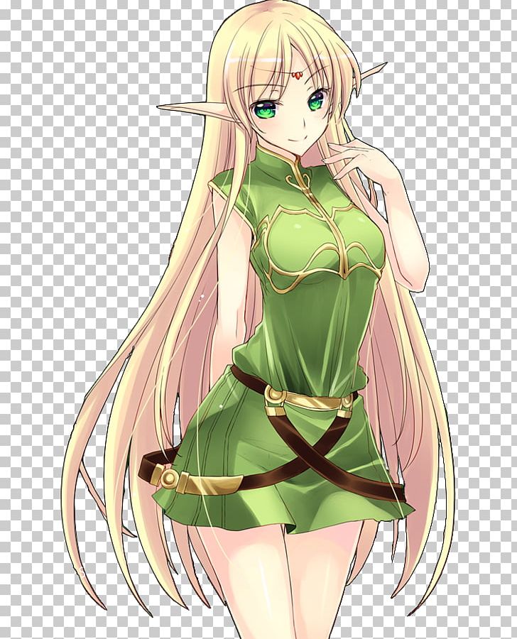 Anime Deedlit Record Of Lodoss War Elf Mangaka PNG, Clipart, Animation, Arm, Black Hair, Brown Hair, Cartoon Free PNG Download