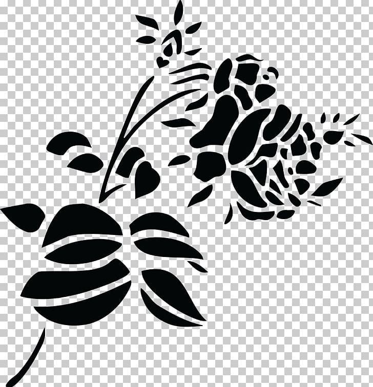Black And White Computer Icons PNG, Clipart, Black, Black And White, Black Rose, Branch, Butterfly Free PNG Download