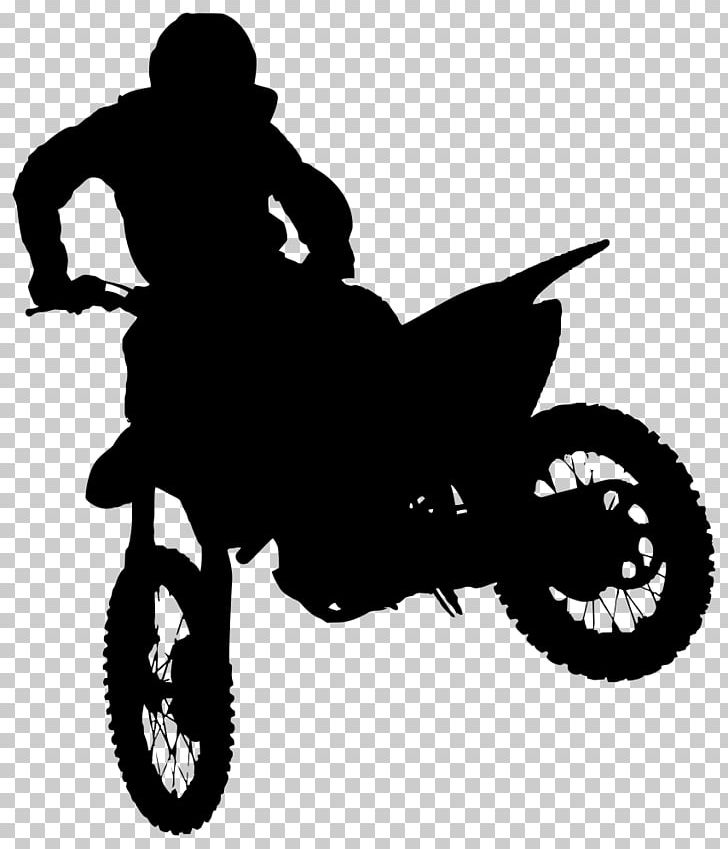 Freestyle Motocross Motorcycle Silhouette PNG, Clipart, Bicycle Accessory, Bicycle Drivetrain Part, Black And White, Dirt Track Racing, Freestyle Motocross Free PNG Download