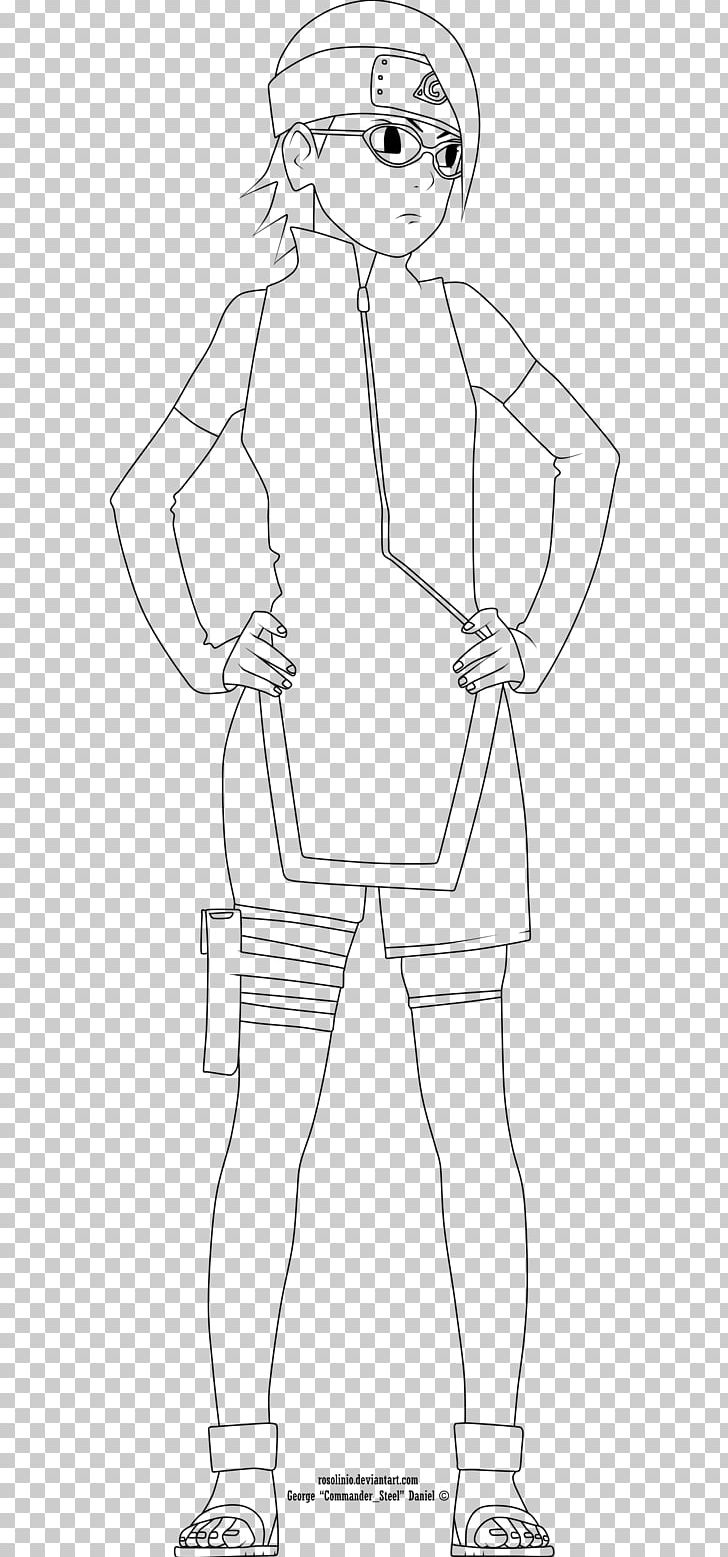 Line Art Sarada Uchiha Finger Drawing PNG, Clipart, Angle, Area, Arm, Art, Artwork Free PNG Download