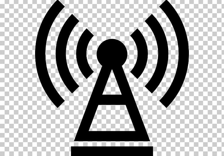 Radio Wave Aerials Broadcasting PNG, Clipart, Aerials, Amateur Radio, Black And White, Brand, Broadcasting Free PNG Download