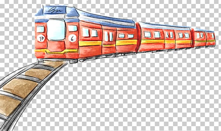 Train Rail Transport Painting PNG, Clipart, Angle, Brand, Decorate, Decoration, Diagram Free PNG Download
