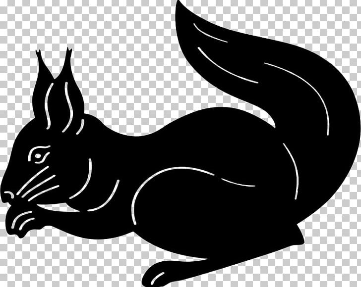 Whiskers Silhouette Squirrel PNG, Clipart, Animals, Art, Black, Black And White, Carnivoran Free PNG Download