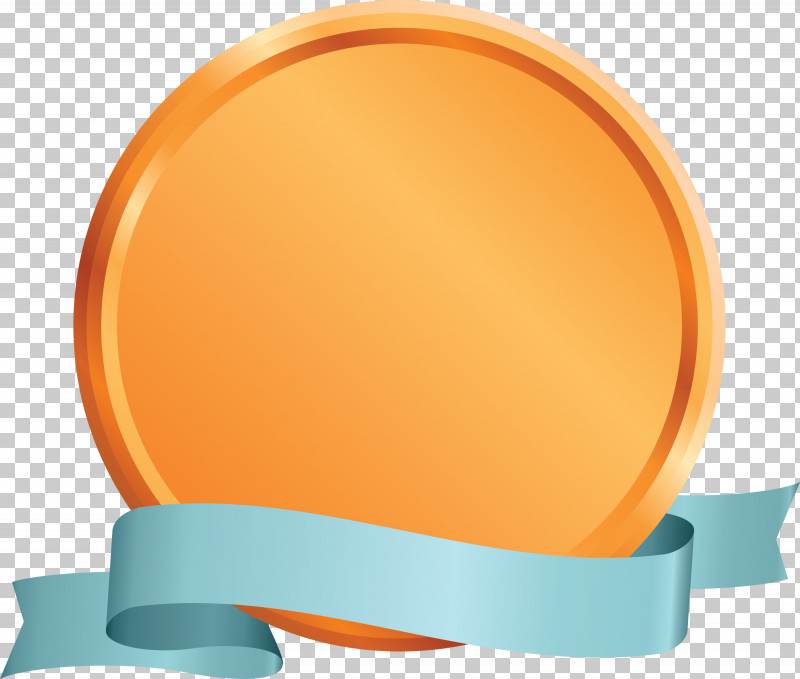 Emblem Ribbon PNG, Clipart, Emblem Ribbon, Orange Free PNG Download