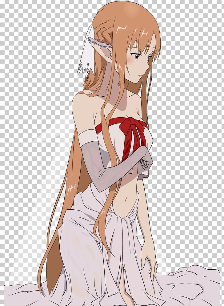 Asuna Kirito Anime Sword Art Online Female PNG, Clipart, Anime, Arm, Asuna, Brown Hair, Cartoon Free PNG Download