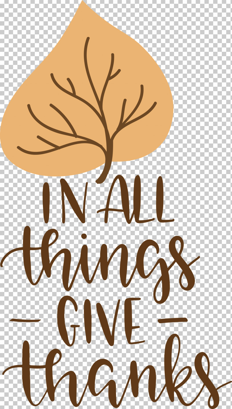 Give Thanks Thanksgiving PNG, Clipart, Branching, Calligraphy, Commodity, Give Thanks, Leaf Free PNG Download