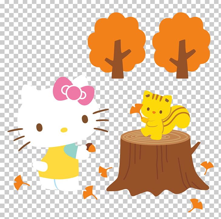 Hello Kitty Sanrio PNG, Clipart, Animal, Art, Artwork, Autumn, Cartoon Free PNG Download