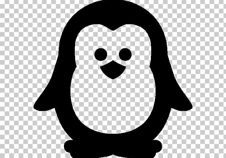 Penguin Computer Icons Christmas Day Icon Design PNG, Clipart, Artwork, Beak, Bird, Black And White, Christmas Day Free PNG Download