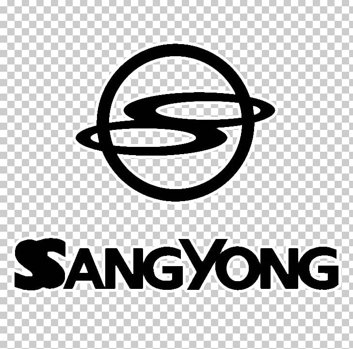 SsangYong Actyon SsangYong Motor SsangYong Korando SsangYong Rodius PNG, Clipart, Area, Black And White, Brand, Car, Circle Free PNG Download