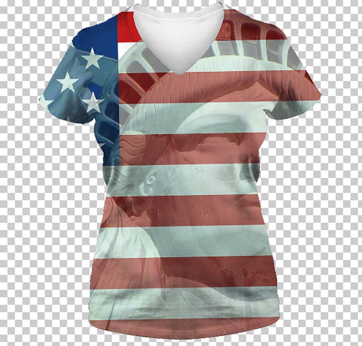 T-shirt Sleeve Sweater Collar PNG, Clipart, Collar, Flag, Flag Of The United States, Jersey, Neck Free PNG Download