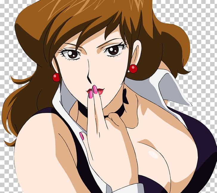 Fujiko Mine Lupin III Animated Cartoon Animated Film PNG, Clipart, Black Hair, Cartoon, Eye, Fictional Character, Film Free PNG Download