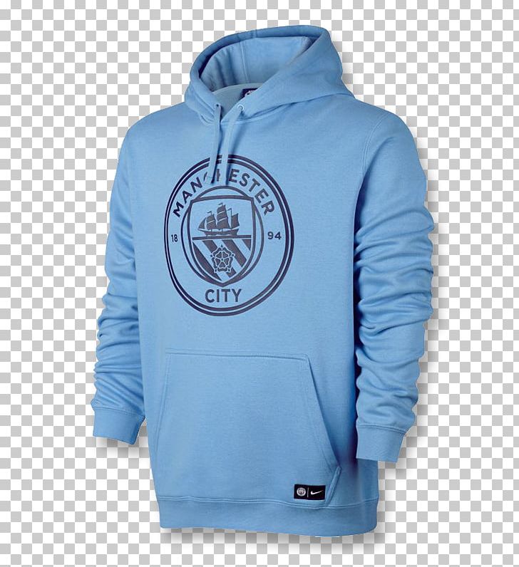 Hoodie Manchester City F.C. Jacket Jersey Football PNG, Clipart, Active Shirt, Blue, Bluza, Clothing, Electric Blue Free PNG Download
