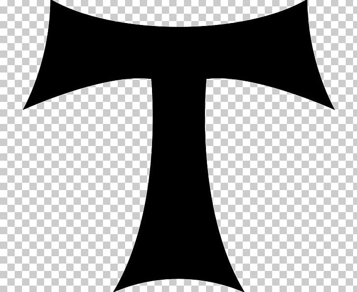 Tau Cross Christian Cross Symbol PNG, Clipart, Anthony The Great, Antoine De Favray, Black, Black And White, Christian Cross Free PNG Download