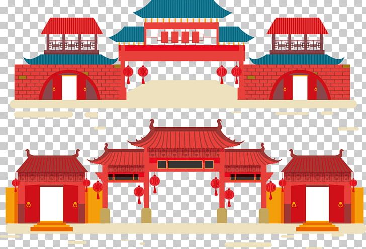China Elements PNG, Clipart, Building, China Building, Chinatown, Design, Design Element Free PNG Download