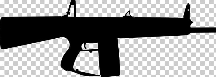 Firearm Ranged Weapon Trigger Air Gun PNG, Clipart, Air Gun, Angle, Black, Black And White, Firearm Free PNG Download