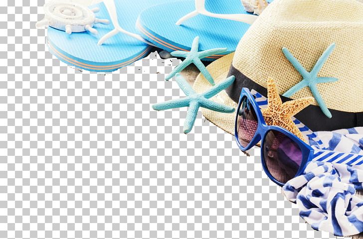 beach party background clipart blue