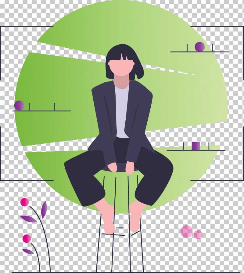 Modern Girl PNG, Clipart, Black Hair, Cartoon, Line, Modern Girl Free PNG Download