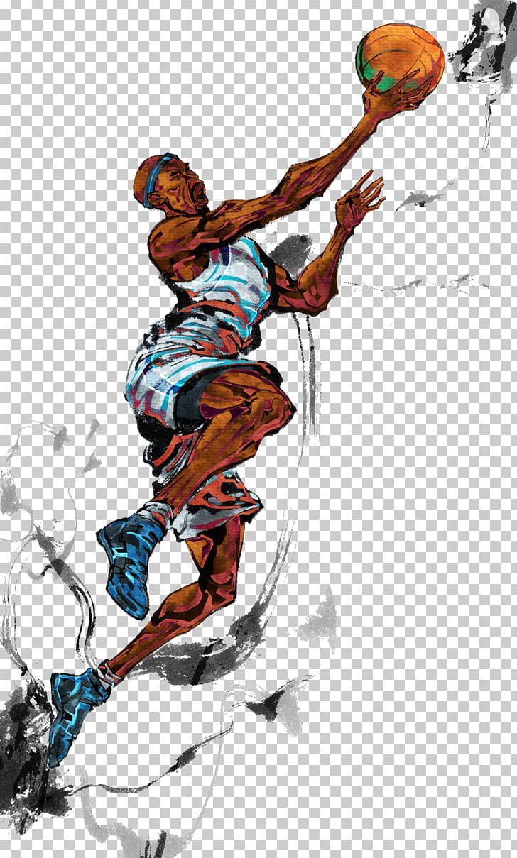 Basketball Player Layup Sport Illustration PNG, Clipart, Athlete, Ball, Basketball Court, Fictional Character, Football Player Free PNG Download