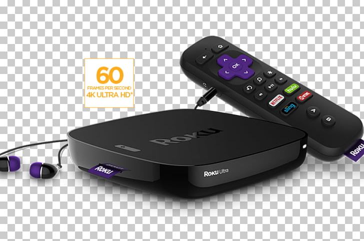 Roku Premiere+ Digital Media Player 4K Resolution PNG, Clipart, 4k Resolution, Electronic Device, Electronics, Electronics Accessory, Firetv Free PNG Download