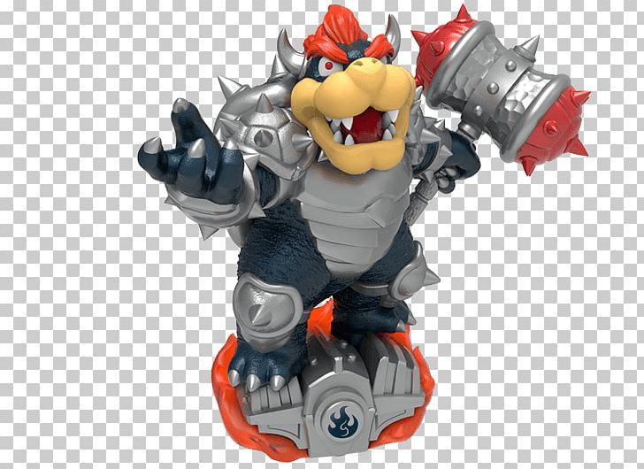 Skylanders: SuperChargers Bowser Donkey Kong Spyro Wii PNG, Clipart, Action Figure, Amiibo, Bowser, Donkey Kong, Figurine Free PNG Download
