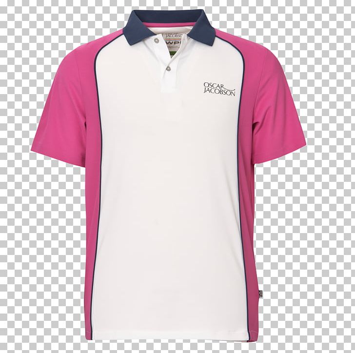 T-shirt Sleeve Polo Shirt Collar PNG, Clipart, Active Shirt, Clothing, Collar, Jersey, Magenta Free PNG Download