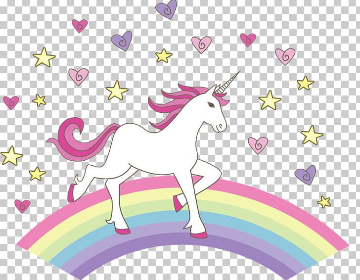 Unicorn Rainbow Illustration Color PNG, Clipart, Art, Collage, Color, Computer Wallpaper, Desktop Wallpaper Free PNG Download