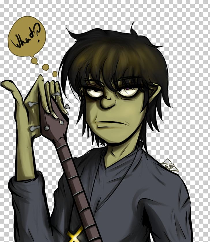 Murdoc Niccals 2-D Russel Hobbs Gorillaz Noodle PNG, Clipart, Anime, Black Hair, Brown Hair, Cartoon, Character Free PNG Download
